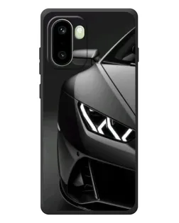 Чехол для OnePlus 15R с картинкой «Lamborghini фары детализация»
