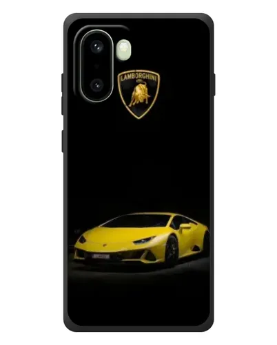 Чехол для OnePlus 15R с картинкой «Lamborghini желтый акцент»