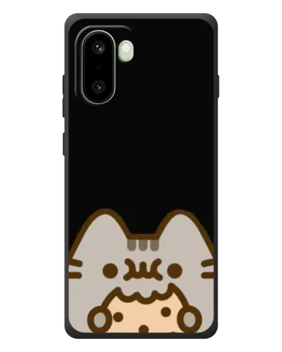 Чохол для OnePlus 15R з картинкою «Пушин на чорному»