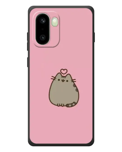 Чохол для OnePlus 15R з картинкою «Pusheen серце»