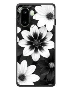 Чохол для OnePlus 15R з картинкою «Монохромні айстри»