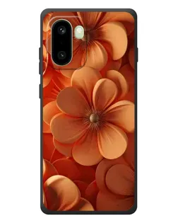 Чохол для OnePlus 15R з картинкою «Помаранчева макро квітка»