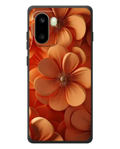Чохол для OnePlus 15R з картинкою «Помаранчева макро квітка»
