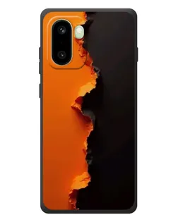 Чохол для OnePlus 15R з картинкою «Помаранчевий розлом»