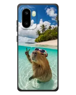 Чохол для OnePlus 15R з картинкою «Капібара на морі» Чохол для OnePlus 15R з картинкою «Капібара на морі»