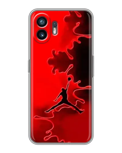 Чехол для OnePlus 15T с картинкой «Jordan Red Smoke» Чехол для OnePlus 15T с картинкой «Jordan Red Smoke»