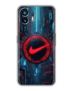 Чохол для OnePlus 15T з картинкою «Техногенний стиль Nike»