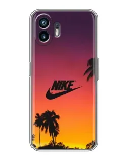 Чохол для OnePlus 15T з картинкою «Nike на заході сонця»
