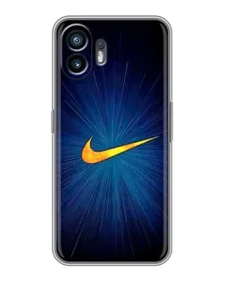 Чохол для OnePlus 15T з картинкою «Синій пульс Nike»