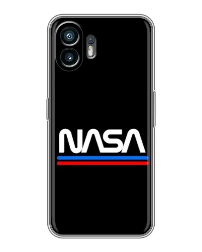 Чохол для OnePlus 15T з картинкою «NASA — класика Red Blue»
