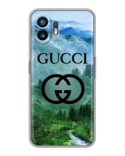 Чохол для OnePlus 15T з картинкою «Gucci — гірський пейзаж»