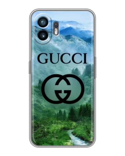 Чохол для OnePlus 15T з картинкою «Gucci — гірський пейзаж»