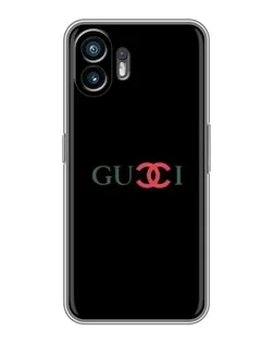 Чохол для OnePlus 15T з картинкою «Gucci — червоний градієнт»