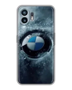 Чохол для OnePlus 15T з картинкою «Логотип BMW — лід»