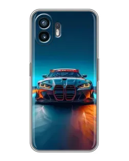 Чохол для OnePlus 15T з картинкою «BMW — вогні неону»