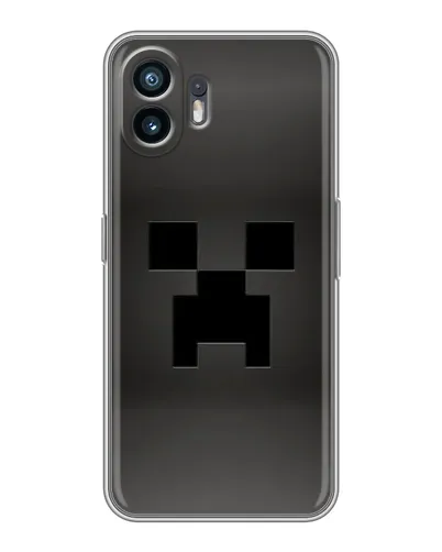Чехол для OnePlus 15T с картинкой «Черный крипер градиент»