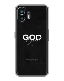 Чехол для OnePlus 15T с картинкой «GOD — Бог над всем»