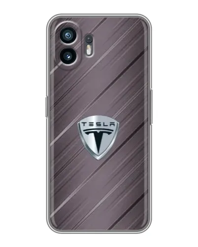 Чохол для OnePlus 15T з картинкою «Металева текстура Tesla»