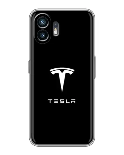 Чохол для OnePlus 15T з картинкою «Tesla White Logo»