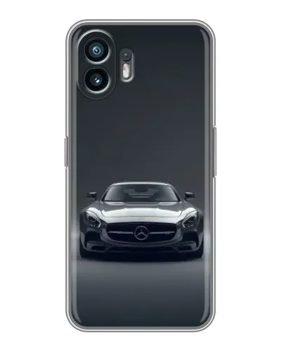 Чохол для OnePlus 15T з картинкою «Mercedes на чорному»