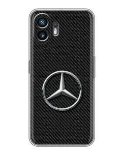 Чохол для OnePlus 15T з картинкою «Карбоновий Mercedes стиль» Чохол для OnePlus 15T з картинкою «Карбоновий Mercedes стиль»
