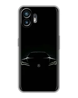 Чохол для OnePlus 15T з картинкою «Mercedes — силует авто» Чохол для OnePlus 15T з картинкою «Mercedes — силует авто»