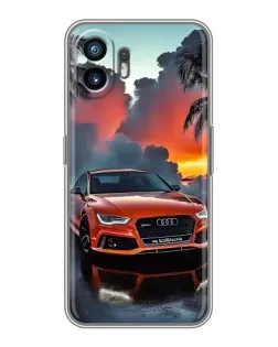 Чохол для OnePlus 15T з картинкою «Audi — захід сонця»