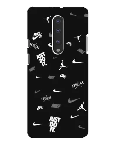 Чохол для OnePlus 7 Pro з картинкою «Nike Black Pattern» Чохол для OnePlus 7 Pro з картинкою «Nike Black Pattern»