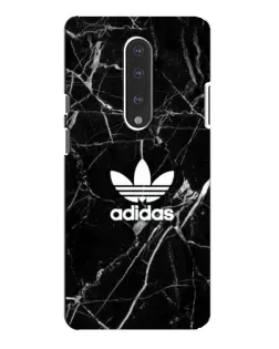 Чехол для OnePlus 7 Pro с картинкой «Белый мрамор Adidas»