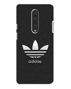 Чехол для OnePlus 7 Pro с картинкой «Adidas Карбоновая текстура»