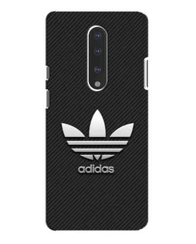 Чехол для OnePlus 7 Pro с картинкой «Adidas Карбоновая текстура»