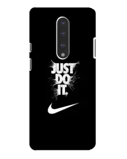 Чехол для OnePlus 7 Pro с картинкой «Текстовый принт Nike»