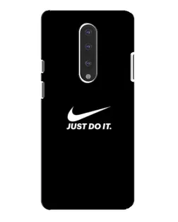 Чехол для OnePlus 7 Pro с картинкой «Минимализм от Nike»