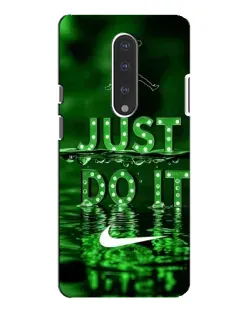 Чехол для OnePlus 7 Pro с картинкой «Зеленый неоновый Nike»