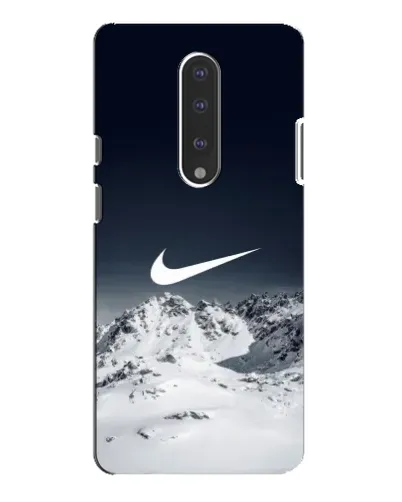 Чехол для OnePlus 7 Pro с картинкой «Nike — зимние горы»