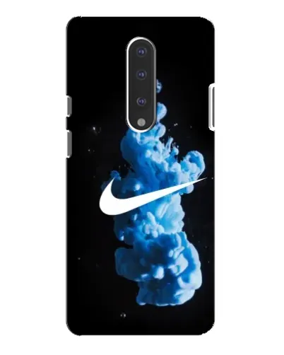 Чехол для OnePlus 7 Pro с картинкой «Nike и синий дым»
