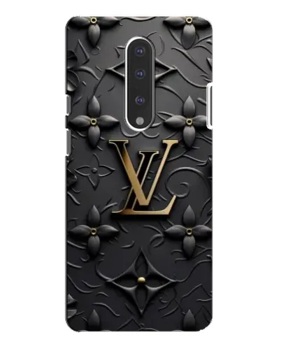 Чехол для OnePlus 7 Pro с картинкой «Кожаная текстура LV»