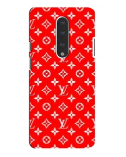 Чехол для OnePlus 7 Pro с картинкой «Яркий паттерн LV»