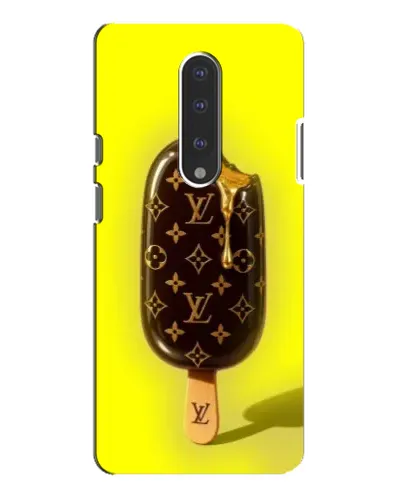 Чехол для OnePlus 7 Pro с картинкой «Мороженое от LV»