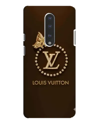 Чехол для OnePlus 7 Pro с картинкой «LV — золотая печать»