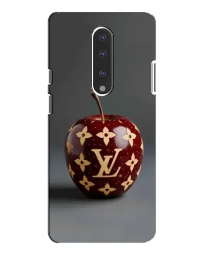 Чехол для OnePlus 7 Pro с картинкой «Красное яблоко LV»