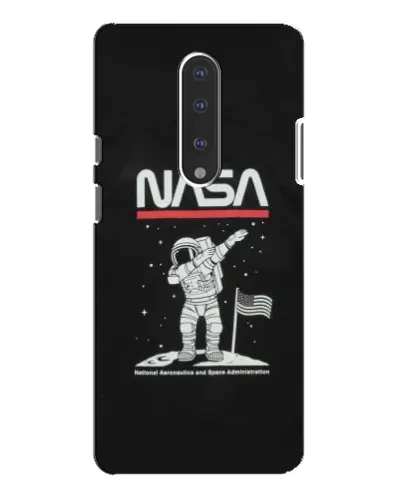 Чехол для OnePlus 7 Pro с картинкой «NASA — шагаем по Луне»