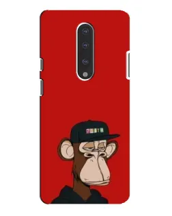 Чехол для OnePlus 7 Pro с картинкой «Bored Ape — красный фон» Чехол для OnePlus 7 Pro с картинкой «Bored Ape — красный фон»