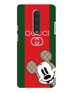 Чохол для OnePlus 7 Pro з картинкою «Gucci — смуги та Міккі»