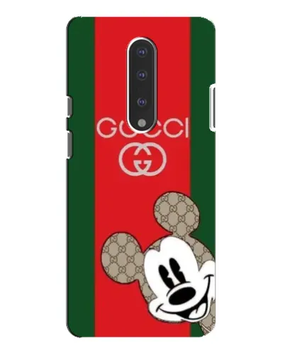 Чохол для OnePlus 7 Pro з картинкою «Gucci — смуги та Міккі»