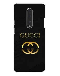 Чохол для OnePlus 7 Pro з картинкою «Золотий логотип Gucci»