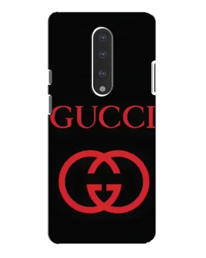 Чохол для OnePlus 7 Pro з картинкою «Gucci — червоний логотип»