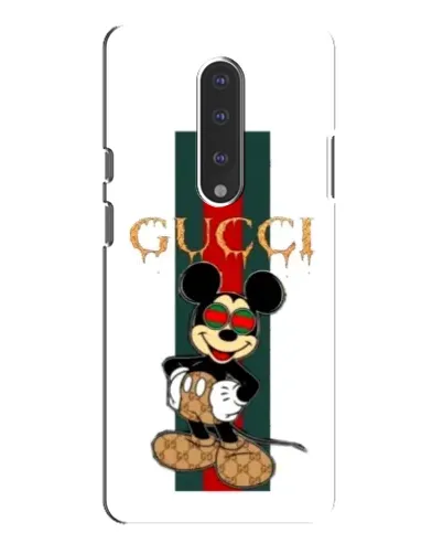 Чохол для OnePlus 7 Pro з картинкою «Міккі Маус Gucci — смуги»