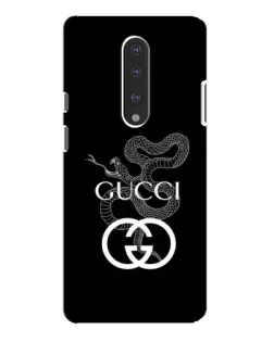 Чохол для OnePlus 7 Pro з картинкою «Gucci — срібна змія»