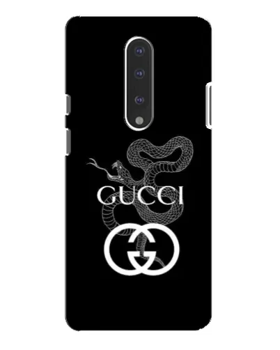 Чохол для OnePlus 7 Pro з картинкою «Gucci — срібна змія»